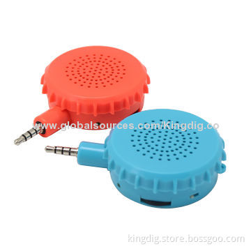 Bottle Cap-shaped Mini Speakers for Promotional Gifts, Built-in 3.7V Lithium Battery